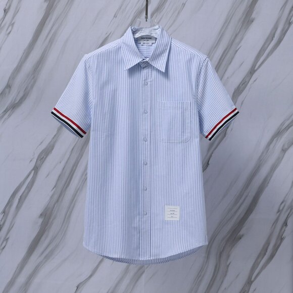 THOM BROWNE Classic Striped Shirt Men's